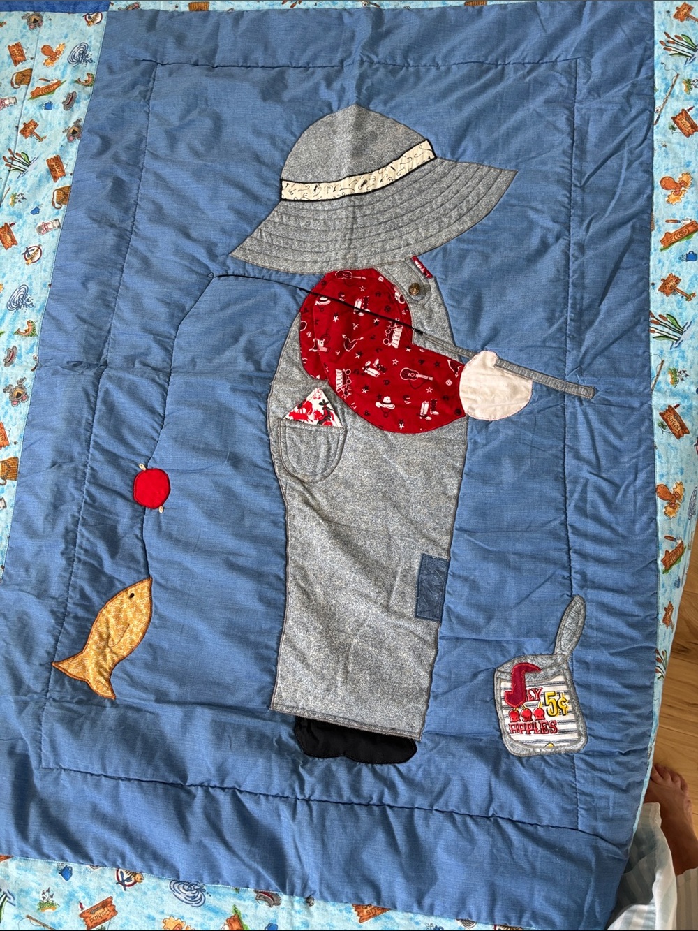 Handmade Baby Quilt - Picture 2 of 6